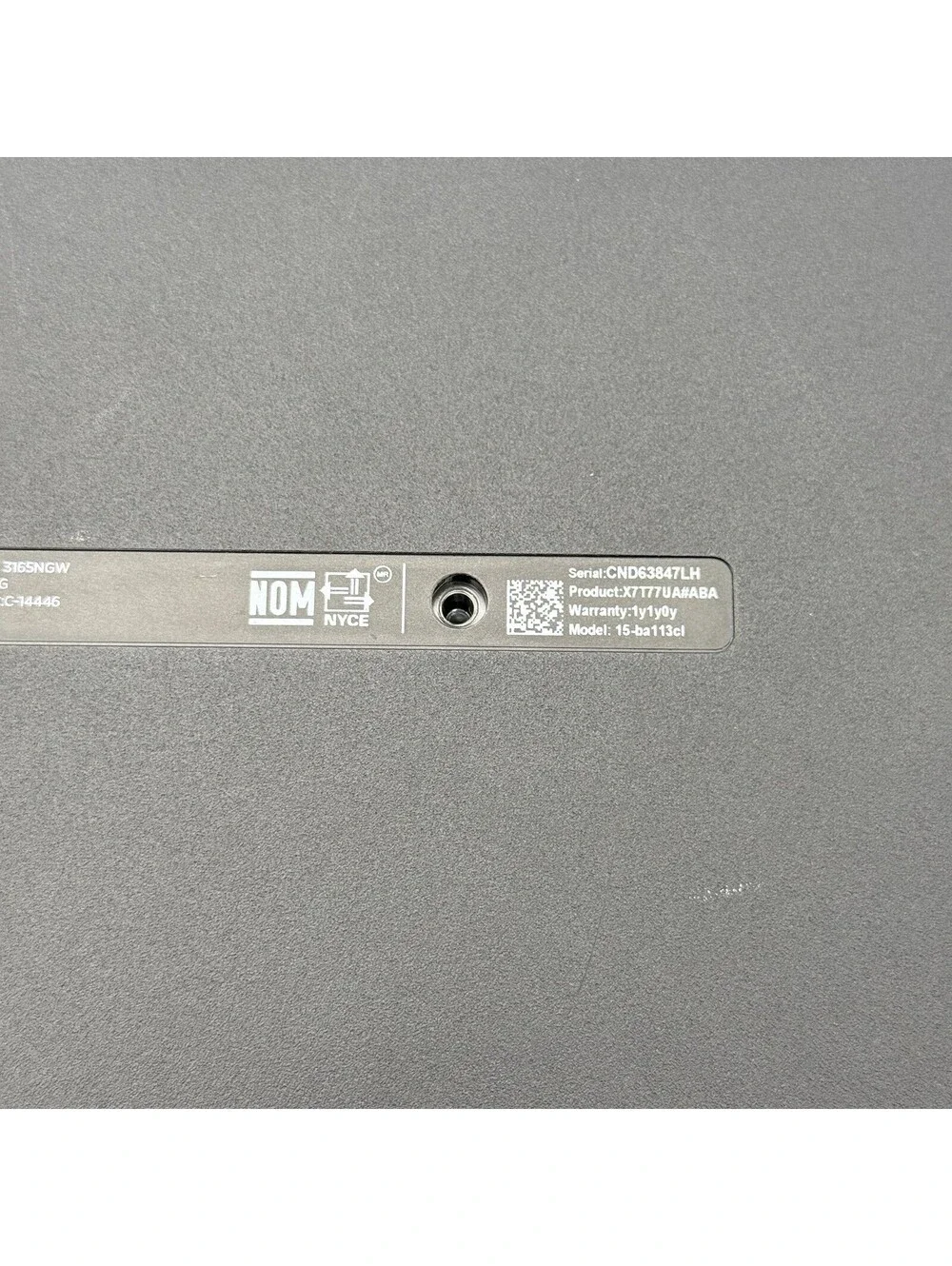HP 15-ba113cl 15.6